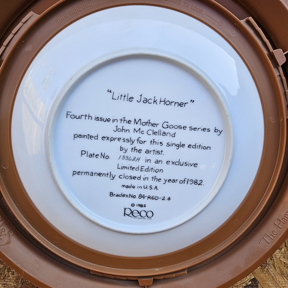 Little Jack Horner Collection Plate - Picture 10 of 11